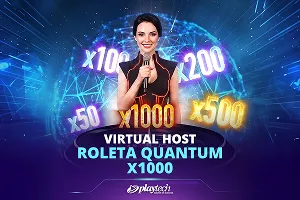 Virtual Host Ruleta Quantum x1000 - DELUXEPLAY88
